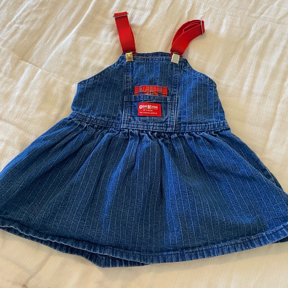 Vintage OshKosh jumper/dress